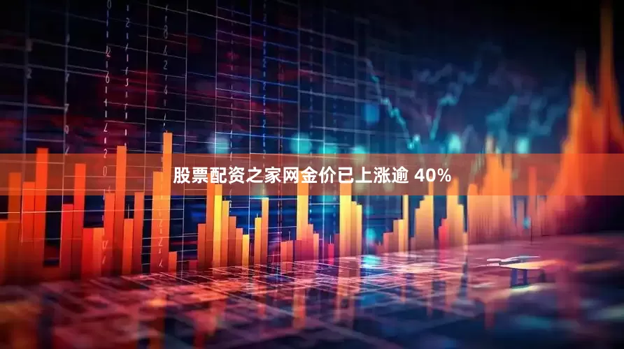 股票配资之家网金价已上涨逾 40%