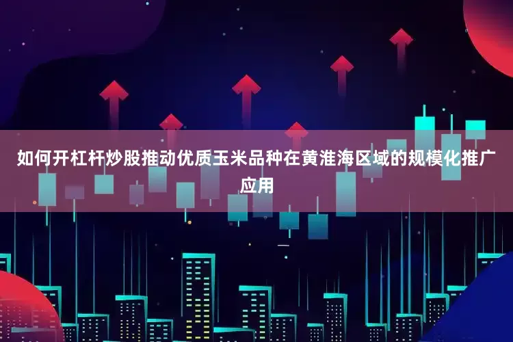 如何开杠杆炒股推动优质玉米品种在黄淮海区域的规模化推广应用